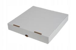 Коробка для пиццы 350х350мм белая квадратная (50ту)